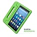 MoKo Case for All-New Amazon Fire HD 8 Tablet (6th/7th/8th Generation, 2016/2017/2018 Release) Kids Shock Proof Convertible Handle Light Weight Protective Stand Cover Case for Fire HD 8,Green