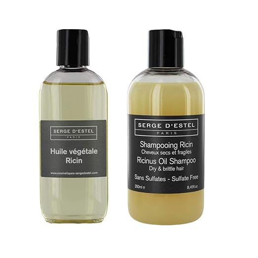 Serge D Estel Paris Bart Shampoo Ohne Sulfat Rizinusöl 250ml Rizinusöl 100ml. Pflege von trockenem und krausem Haar. Fördert 