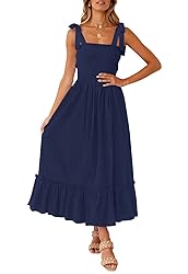 ZESICA Women's 2024 Summer Boho Spaghetti Strap
