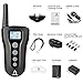 Dog Training Collar, Rechargeable & Waterproof, Blind Operation with Anti-stuck Button Remote 330yd Range, Dog Shock Collar with Beep, Vibration and Shock Mode for Small Medium Large Dog, 10-88lbs
