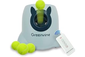 Greenvine Automatic Ball Launcher Dog Ball Thrower Chuck it Fetch Machine