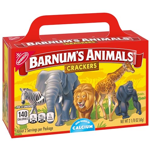 BARNUM’S ORIGINAL ANIMAL CRACKERS, SNACKS,