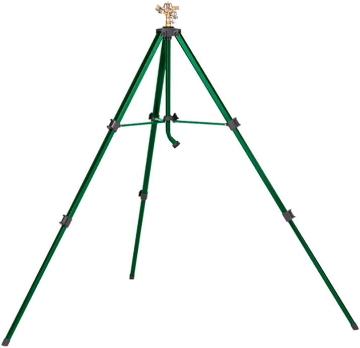 Orbit 56667N Zinc Impact Sprinkler on Tripod : Lawn And Garden Sprinklers : Garden & Outdoor