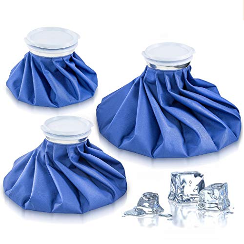 Xubox Ice Pack, 3 Pack Reusable Cold Packs in Size 6