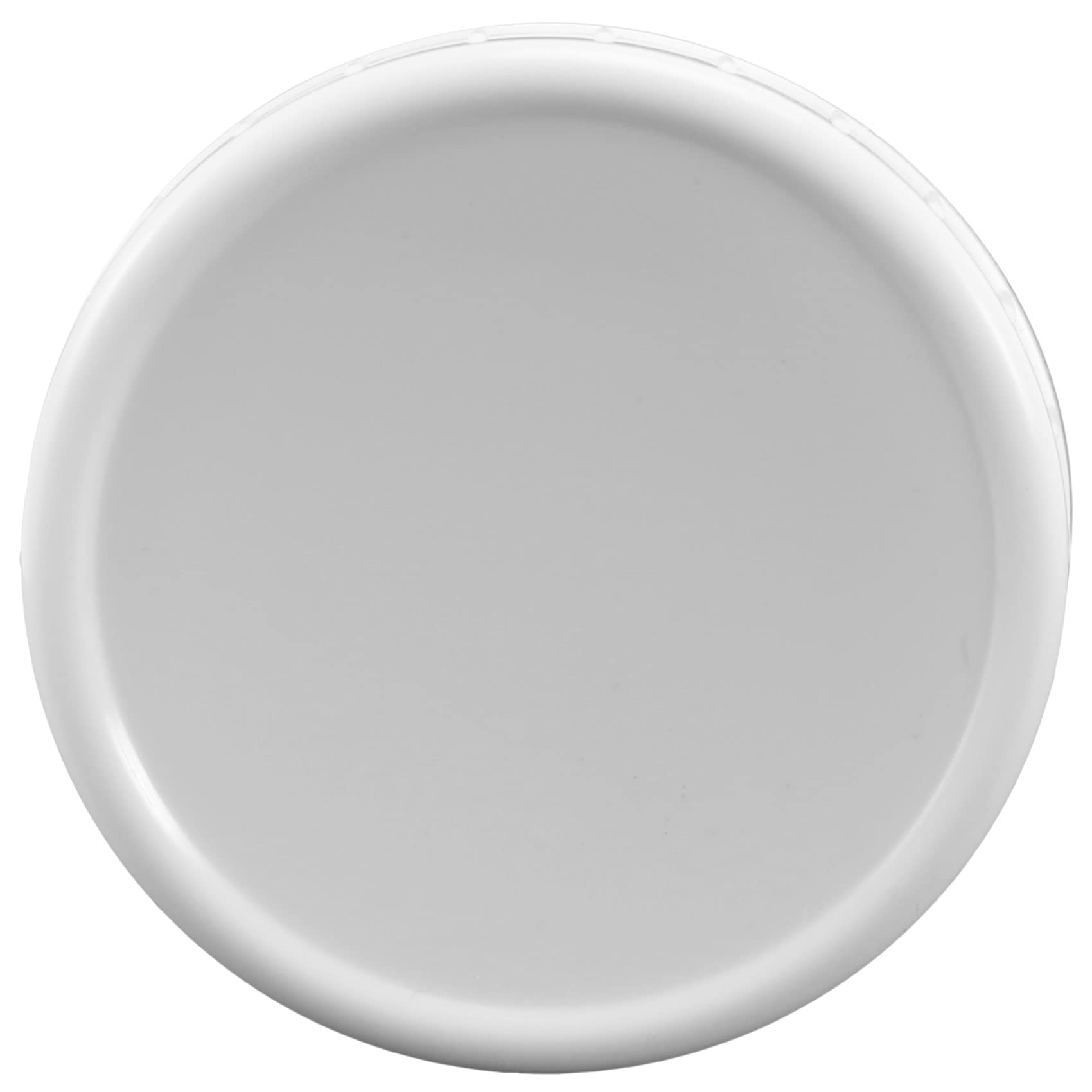 SCHNRR 10Pcs Plastic Storage Caps Lids Ribbed for 70mm Standard Regular Mouth Jar Bottle