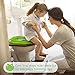 Portable Potty Seat for Toddler Travel - Foldable Non-Slip Potty Training Toilet Seat Cover for Boys Girls, Baby Kids wit