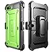 Supcase Unicorn Beetle Pro Series Phone Case Designed for Iphone 8 Plus, with Built-In Screen Protector Full-Body Rugged Holster Case for Apple Iphone 7 Plus 2016/ Iphone 8 Plus 2017 Release (Green)