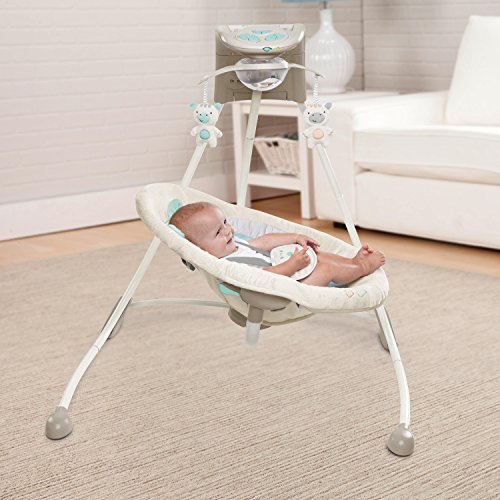 ingenuity zoo zoo zebra swing