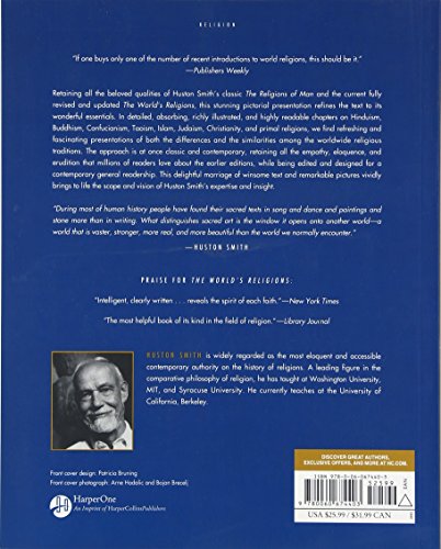 The Illustrated World's Religions: A Guide to Our Wisdom Traditions – Huston Smith's Updated Classic on Buddhism, Christianity, Hinduism, Islam, and Judaism