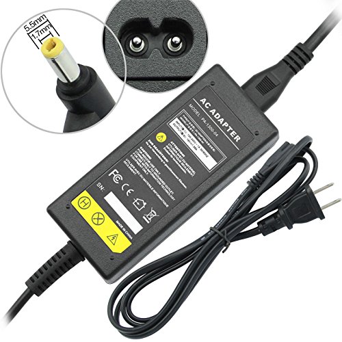 Laptop AC Adapter/Power Supply/Charger+US Power Cord for Acer Aspire One 751 a110-1295 a150-1447 a150-aw aoa150-1068 aoa150-1483 aoa150-1485 aoa150-1983 aod150-1577 aod150-1860 aod250-1326 d150-1577 d150-1920 d150-1b d150-1bk za3 zg8