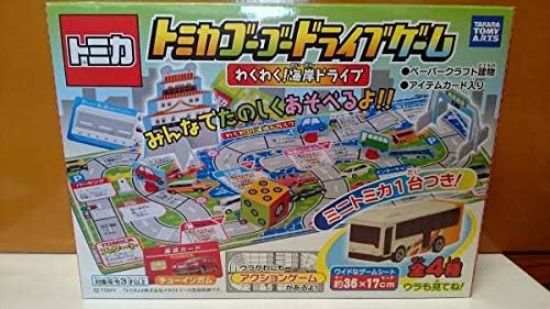 Amazon Co Jp トミカゴーゴードライブゲーム わくわく 海岸ドライブ ミニトミカ1台付 三菱ふそうエアロスター 未開封品 ホビー 通販