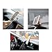 Mobile Phone Magnetic Holder, 2 in 1, Finger Ring Grip, Magnet Car Dash Mount Stand for Iphone 5 6 7 Plus, Samsung Galaxy S5 S6 S7 S8 Edge Note Nexus HTC Nokia LG Lenovo and All Cell Phones (Siiver)
