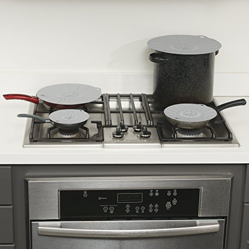 Silicone Suction Lids [Set of 5] Airtight Seal Easy To Apply And