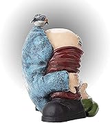 Hxeilzge Welcome Garden Gnomes Ornaments Polyresin Outdoor Statue view 3
