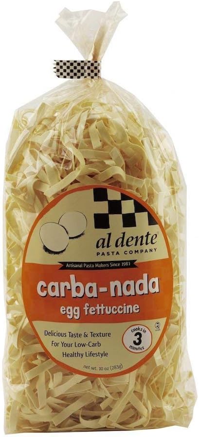 Al Dente Carba-Nada Egg Fettuccine 10-ounce Bag - pack of 2