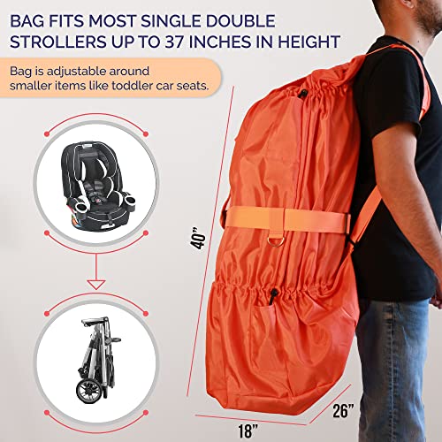 Da Rush Stroller Bag for Airplane Travel Heavy Duty Stroller Cover