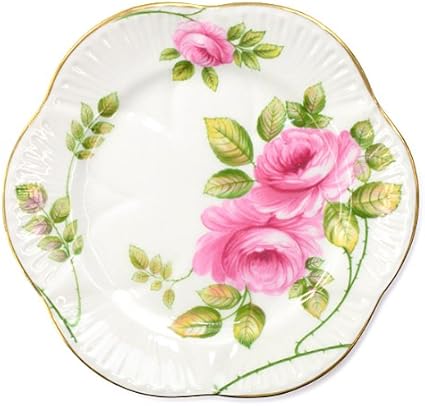 Amazon シェリー Shelley ランブラーローズ Rambler Rose プレート 15 5cm No 並行輸入品 Shelley シェリー 食器 グラス カトラリー 通販