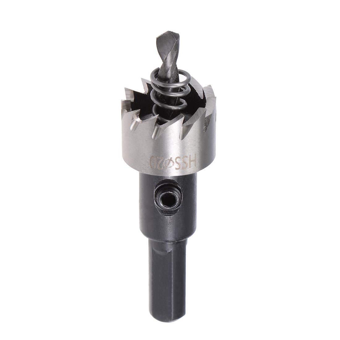 sourcingmap 20mm HSS Drill Bit Hole Saw for Stainless Steel Metal Alloy Wood