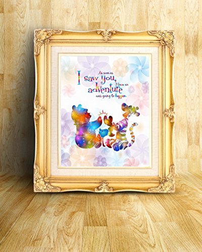 Uhomate-Nursery-Decor-Winnie-The-Pooh-Quotes-Winnie-Pooh-Home-Canvas-Prints-Wall-Art-Inspirational-Quotes-Wall-Decor-Living-Room-Bedroom-Artwork-C094-11X14