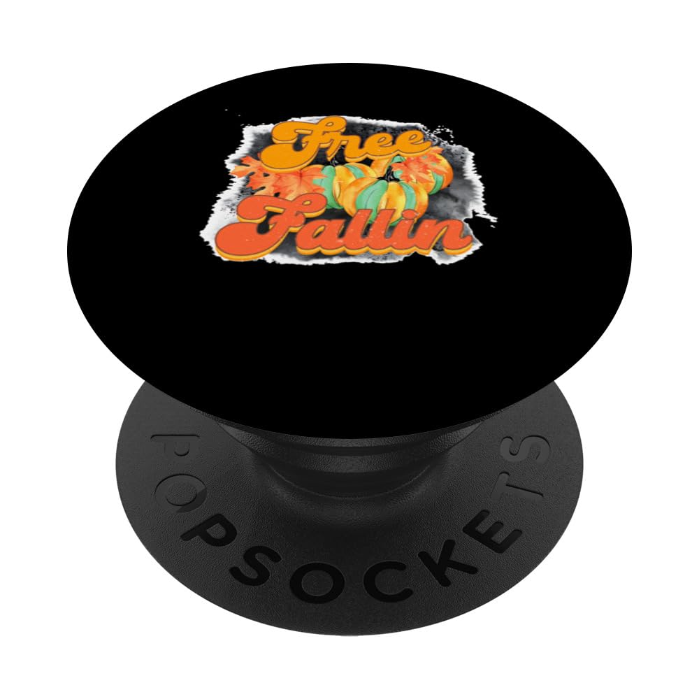 Free Fallin Autumn Fall Thanksgiving Season PopSockets Swappable PopGrip