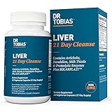 Optimum Liver - 21 Day Cleanse - With Artichoke, Dandelion, Milk Thistle & Proteolytic Enzymes - Plus Solarplast to Help Digest Proteins & Fats