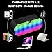 Bluetooth Speaker, DLAND Portable Color Changing LED Light Wireless HI-FI Surround Stereo Sound Bluetooth Speaker Speakerphone for Home and Outdoor Party/Beach / Picnic