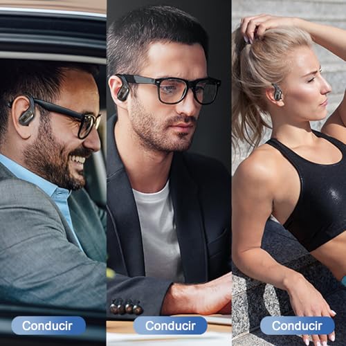 Fones de ouvido esportivos sem fio, fones de ouvido estéreo Bluetooth, 75 horas de reprodução, com microfone HD, cancelamento de ruído ENC, tela de LED duplo, à prova d'água IP7