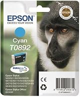 Epson T0892 Cyan Ink Cartridge DuraBrite Ultra Genuine view 3