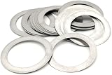 GatherTOOL M10-M18 SUS304 Stainless Steel Flat Washer 0.5mm Thin Shim 100pcs view 7
