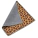 Carson Double Sided Microfiber Cleaning Cloth, Safari Leopard Small