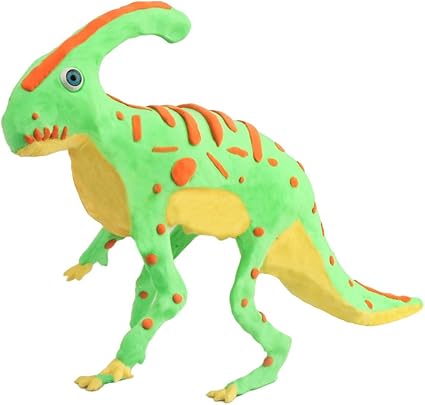 wooden dinosaur figures