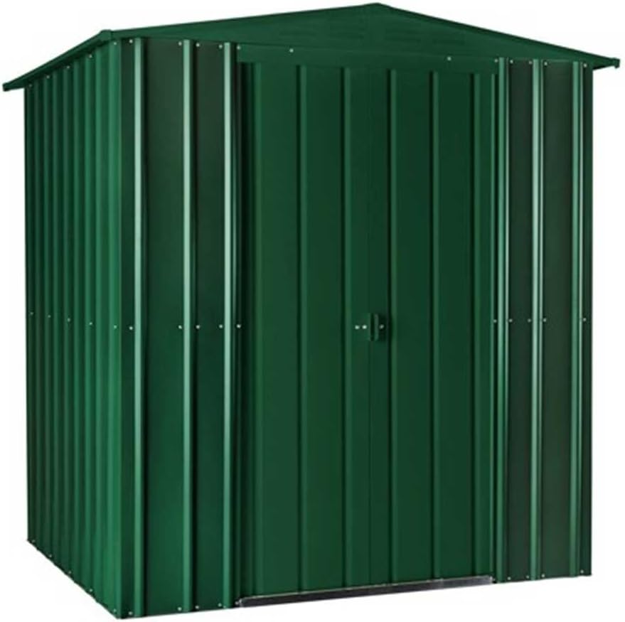 LOTUS LOTUS63HG 6 x 3 ft Apex Metal Shed - Heritage Green