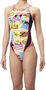Amazon Arena アリーナ 練習用 競泳水着 レディース スーパーフライバック タフスーツ ディズニー Dis 53w Arena アリーナ レディースフィットネス 競泳水着