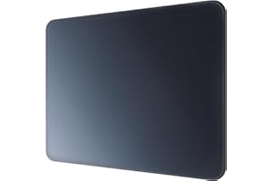 AUPET Premium Mouse Pad with Stitched Edges – 10.2 x 8.3 in | Smooth, Washable Mat with Non-Slip Base | Personalized Cute MousePads for Laptop, Computer, Office, Home (Gray-Black Gradient)
