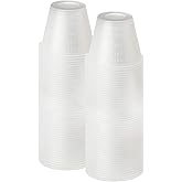 [200 Count - 1 oz.] Perfect Stix Disposable Graduated Plastic Medicine Cups - For Mixed Pills, Medication Measuring, Resin Mi