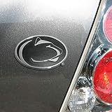 Penn State University Nittany Lions NCAA College Chrome Plated Premium Metal Car Truck Motorcycle Emblem