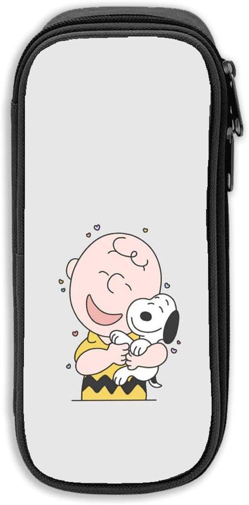 Amazon Co Jp Mpjtjgwz 鉛筆ケース 大容量スタイリッシュチャーリーブラウン スヌーピープリントペンポーチバッグ 化粧品バッグ One Size ブラック Qqqbd Black 48 ホーム キッチン