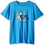 Life is Good Boys Lean On Me Tee