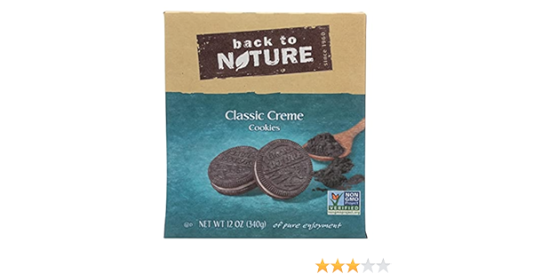 Amazon Com Back To Nature Cookie Sndwch Clsc Crm Grocery Gourmet Food