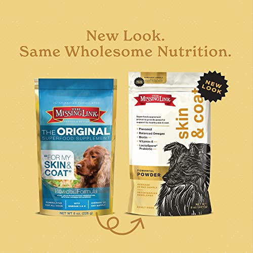 The Missing Link Skin & Coat Probiotics Superfood Supplement Powder for
