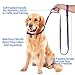 Tifereth Large-Medium Two-Double Handle Dog-Leash - Heavy Duty 6ft Foot Big Durable Nylon Padded Traffic Handle Leash for Medium to Large Dogs