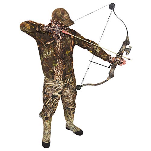 image for DecoyPro Lightweight Fingerless Hunting Gloves for Men Camo - Fingerle