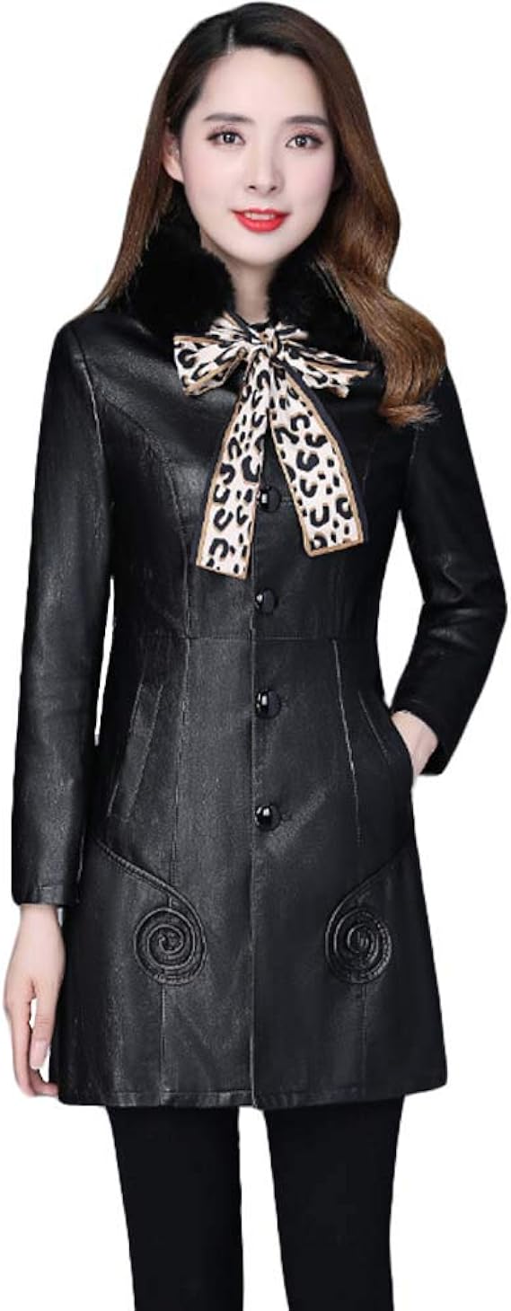 Amazon Kanshamingma レザージャケット レディース ライダースジャケット Xl 2xl 3xl 4xl 5xl 6xl Puレザー アウター ロングコート 革コート かっこいい フェイクレザー バイカーブルゾン レディース アウター 大きいサイズ コート ジャケット 通販