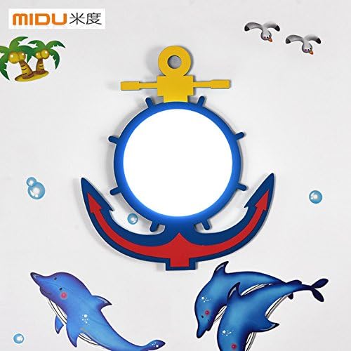 Lilamins Children'S Room Bedside Lamp Cartoon Boys And Girls Rooms Eye Bedroom Wall Lamp Car Ceiling Light Two Lamps