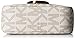 Michael Kors Fulton Vanilla PVC MK Signature Small Crossbody Bag 32T4GFTC1B NEW