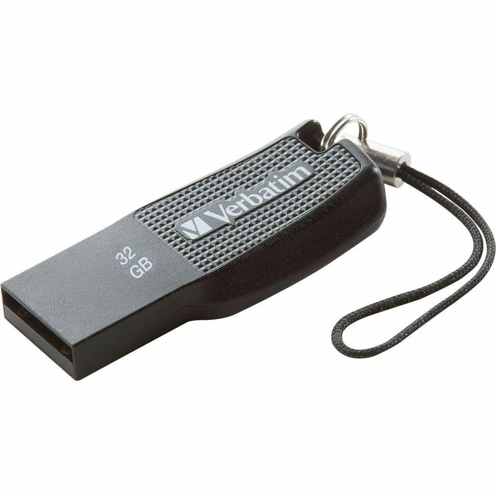 Verbatim 32GB Ergo USB 2.0 Flash Drive – Black