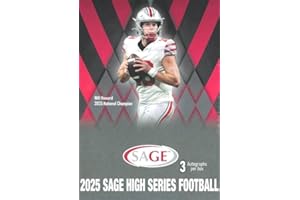 GENERIC 2025 Sage Football HIGH Series EXCLUSIVE Factory Sealed Blaster Box with (3) AUTOGRAPHS & (60) ROOKIE Cards! Look for RC & Autos of Cam Ward, Mathew Golden, Ashton Jentry, Dillon Gabriel & More
