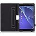 MoKo Sony Xperia Z3 Tablet Compact Case - Slim Folding Cover Case for Xperia Z3 8 Inch Tablet Compact, BLACK (With Smart Cover Auto Wake / Sleep)