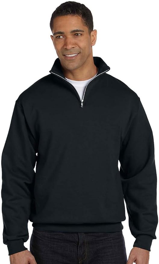 jerzees nublend cardigan sweatshirt