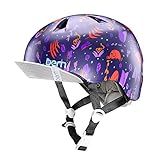 2016 Nina Summer Satin Purple Jungle w/ Flip Visor - S/M